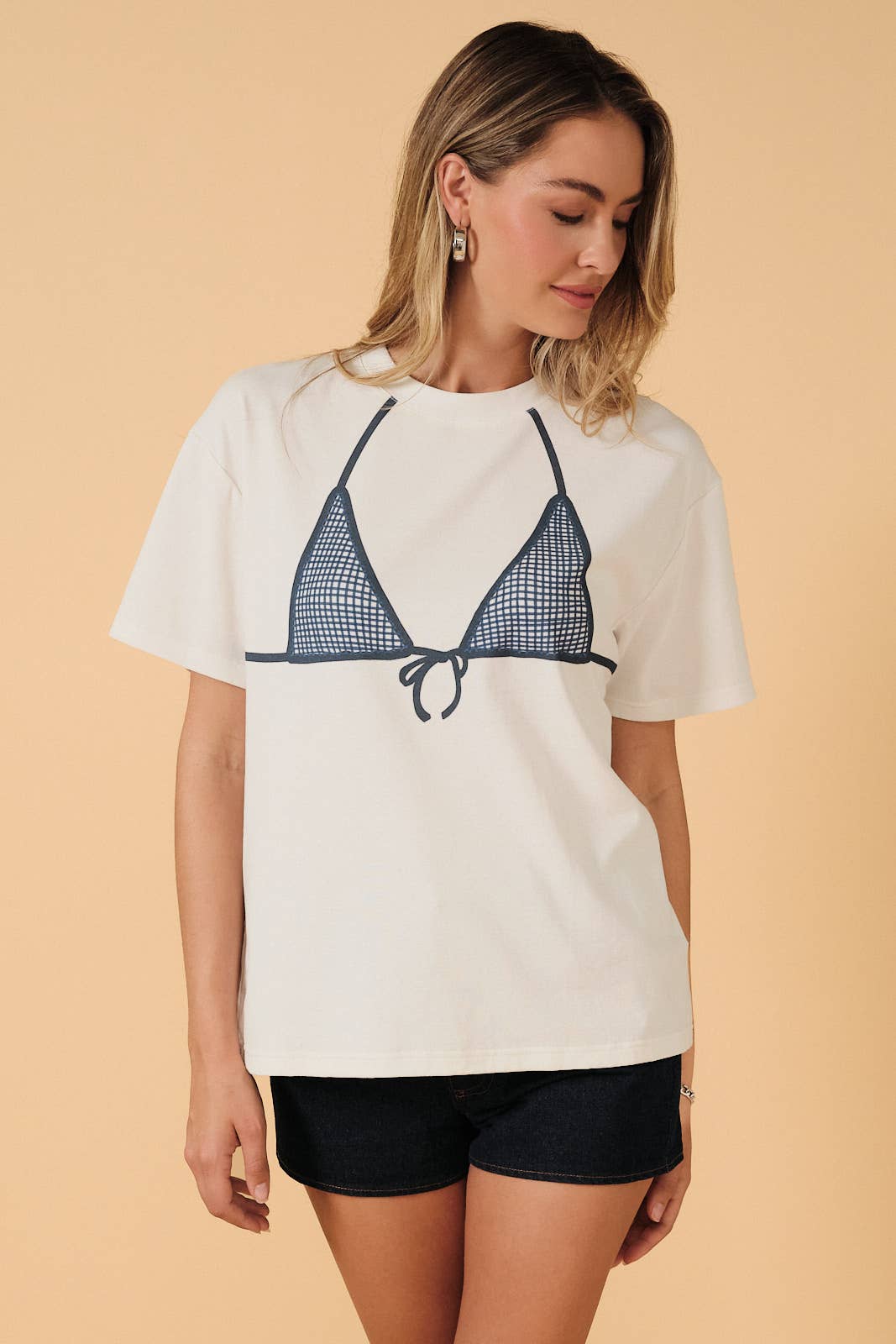 Oversized Bikini Graphic Tee