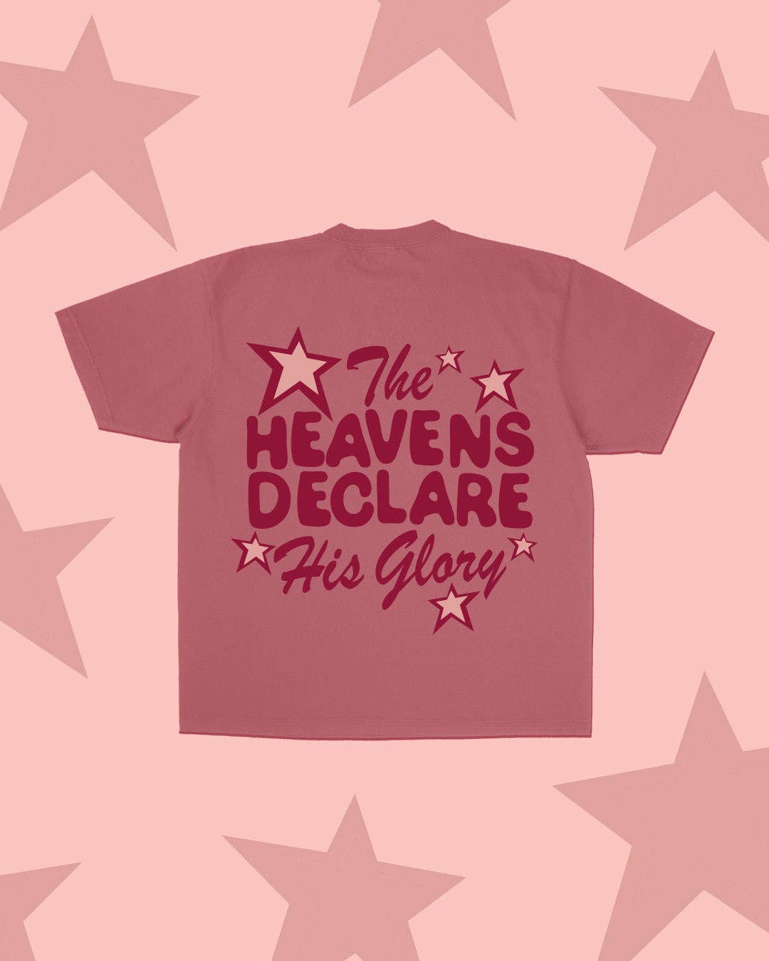 Heavens Declare His Glory Graphic Tee | Terracotta Rose