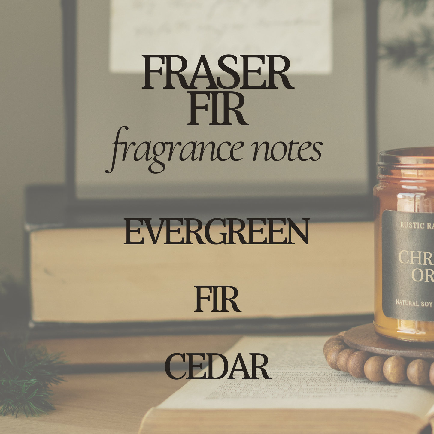 Fraser Fir Soy Candle - 9 oz
