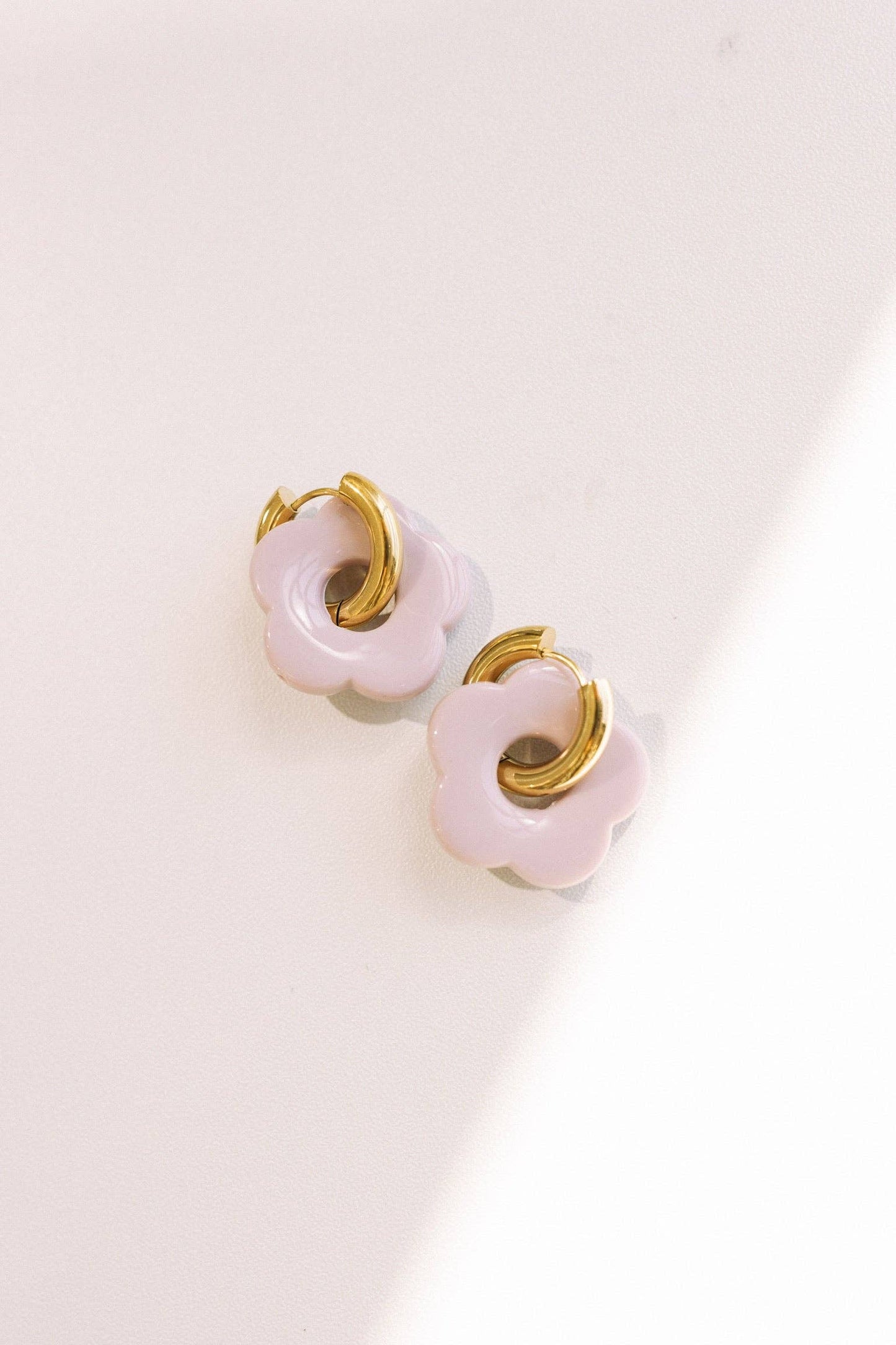 Color Me Daisy Hoop Earrings | TURQUOISE
