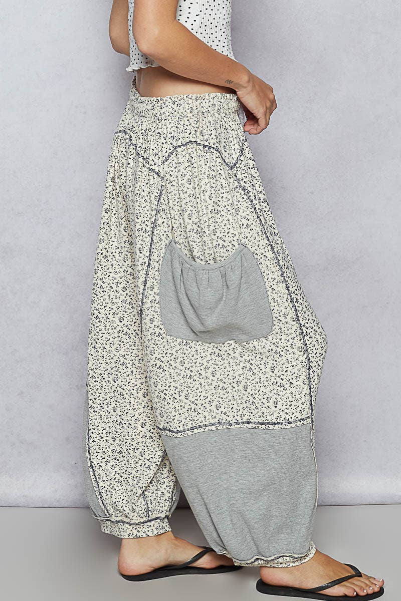 Stevie Grey Floral Pants